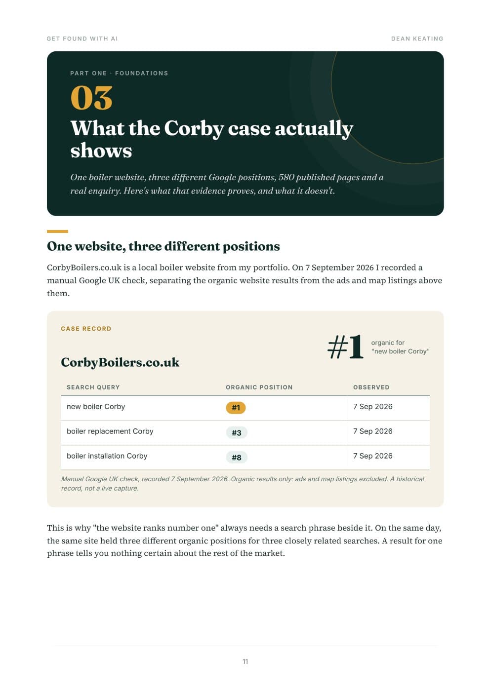 The Corby case record, from the book